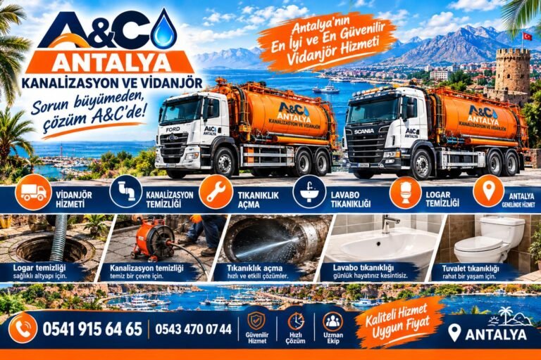 vidanjör antalya